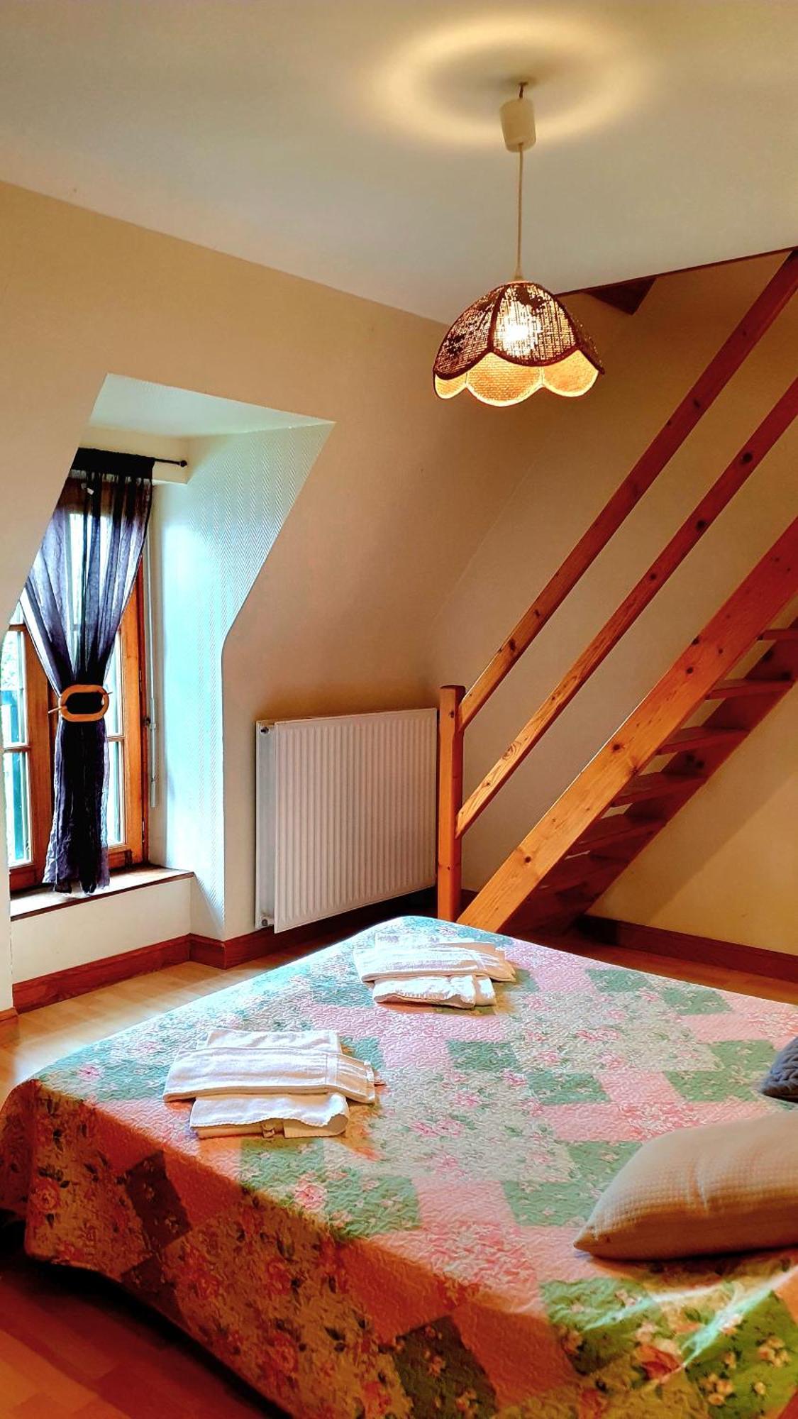 Saint-Jouan-des-Guérets L'Auberge De La Porte חדר תמונה